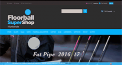 Desktop Screenshot of floorballsupershop.com