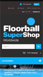 Mobile Screenshot of floorballsupershop.com